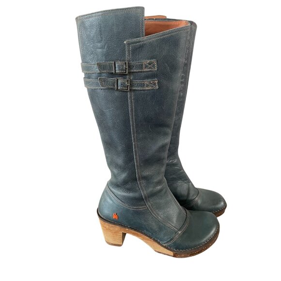 The Art Company Knee High Leather Boots - Picture 1 of 10